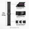 Three‑Beads Stainless‑Steel Replacement Watch Band Strap for Honor Band 11 / Band 11 Pro