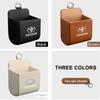 Car Interior Storage Bag Air Outlet Debris Bag Hanging Organizer Box For Toyota Chr Corolla Yaris Rav4 E150 E120 Land Cruiser