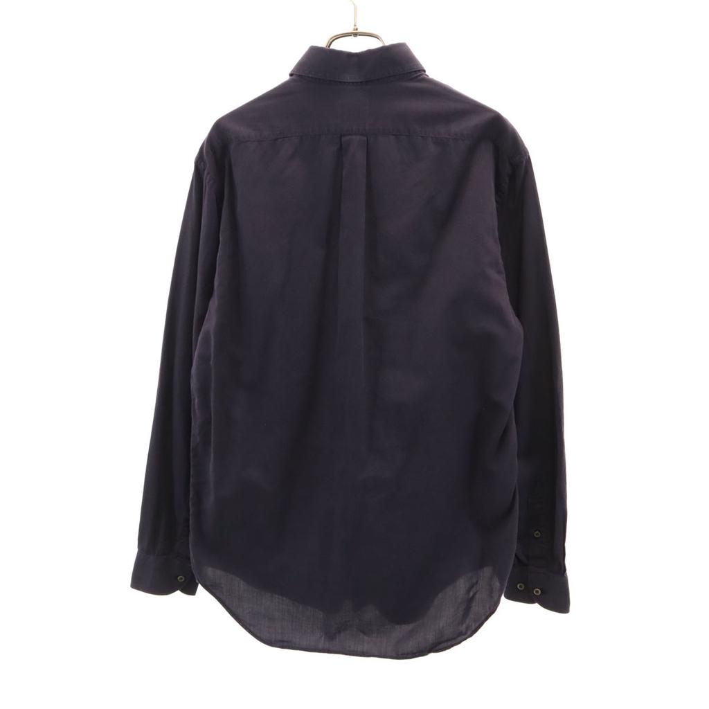 ARMANI COLLEZIONI Long sleeve Cotton shirt 38 Navy Men's Used