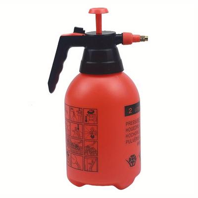2-Liter Hochdruck-Luftsprüher - Handliche Gartenspritzkanne mit verstellbarer Düse für Rasen, Blumen & Hausreinigung