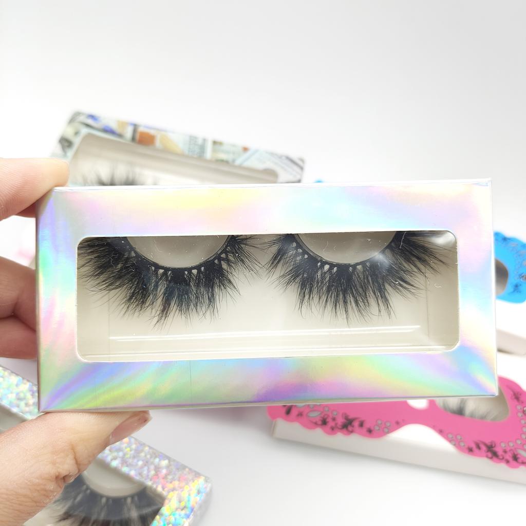 20 Pairs False Eyelashes 3d Faux Mink Lashes Natural Eyelashes 3d Faux Mink With Silk Eyelashes Private Label