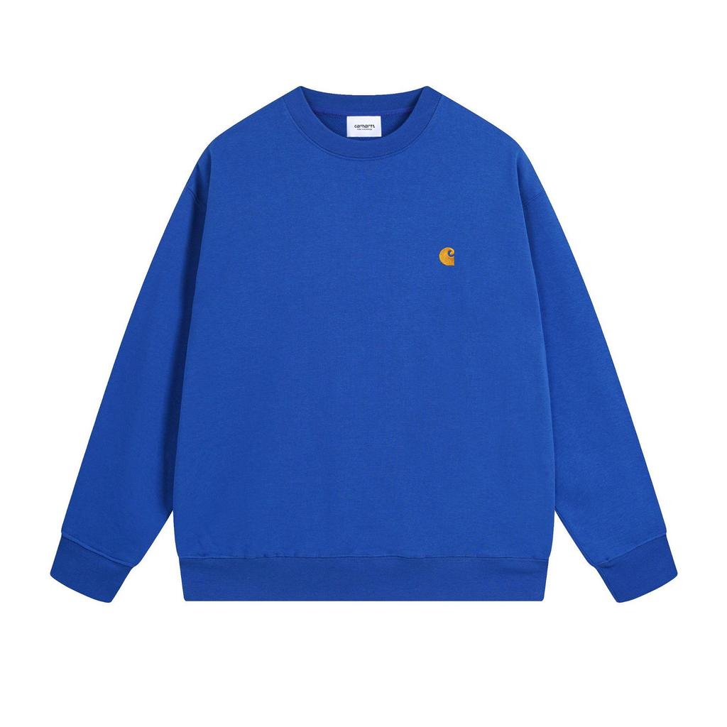 Trendiger Herren Carhartt Loopback Hoodie mit klassischer Logo-Stickerei