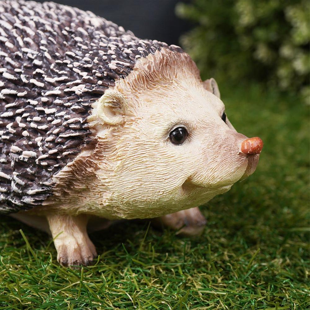 Gartenigel Igel Figur Dekoration für Garten Balkon Terrasse 20 cm