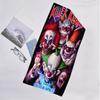 Horror Clown Circus Fashion Beach Towel: Ideal for Summer Adventures Soft, absorbent and quick drying suitable for swimming and bathing