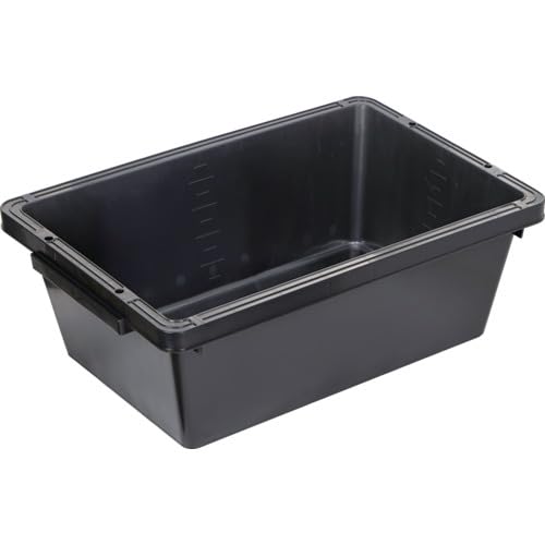 TRUSCO Tiger Boat 60L Black (Square, Made with Recycled Materials) PSB60-BK