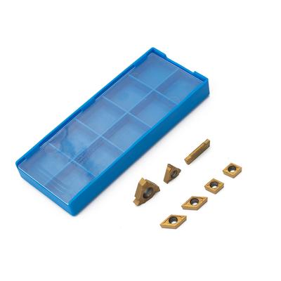 7Pcs Carbide Inserts for Steel/Stainless Steel Finishing & Semi-Finishing CCMT060204/DCMT070204/11IR/16ER/MGMN200 with Compatible Holders