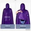 Poncho Impermeable Jacquard Oversized Premium para Patinetes Eléctricos y Motocicletas - Grueso, Cobertura de Cuerpo Completo, Anti-Lluvia Fuerte (Persona individual/doble)