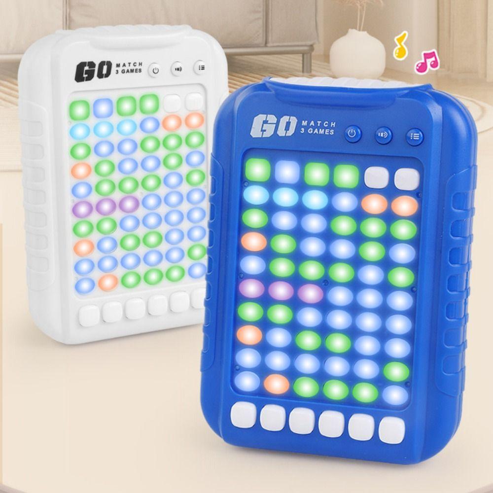 

Education Console Training Machine Plastics Electronic Matching Board Game Children Girls Boys синій