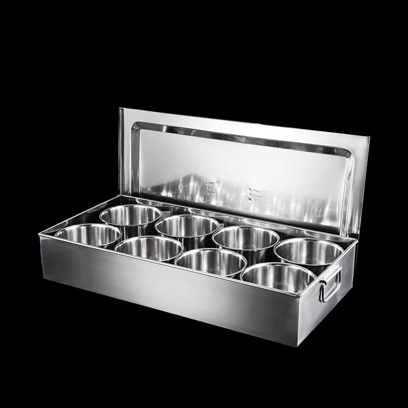 Danshi Zhiyuan Commercial 304 Stainless Steel Large Seasoning Box