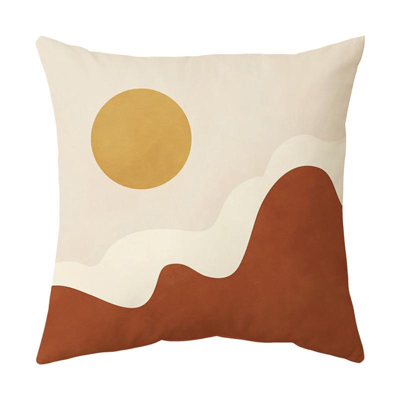 Pillow Abstract Sofa Pillow Cover Printed Cushion Cover Office Cushion Home