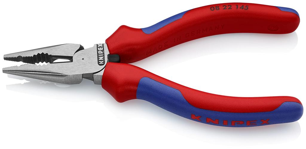 KNIPEX Needle Nose Pliers 145mm Comfort Handle 0822145