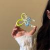 Temperament Ponytail Hair Claw Girl Hair Clip with Hollowed Butterfly for Braids