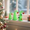 The Plush Crooked-neck Christmas Tree Is A European And American Christmas Party Home Table Decoration Item.