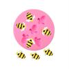 3/7-cavity Bee-Candy Fondant Molds Bubble Little-Bee Shape Baking Silicone Molds for Cake-Decoration Chocolate Crafts