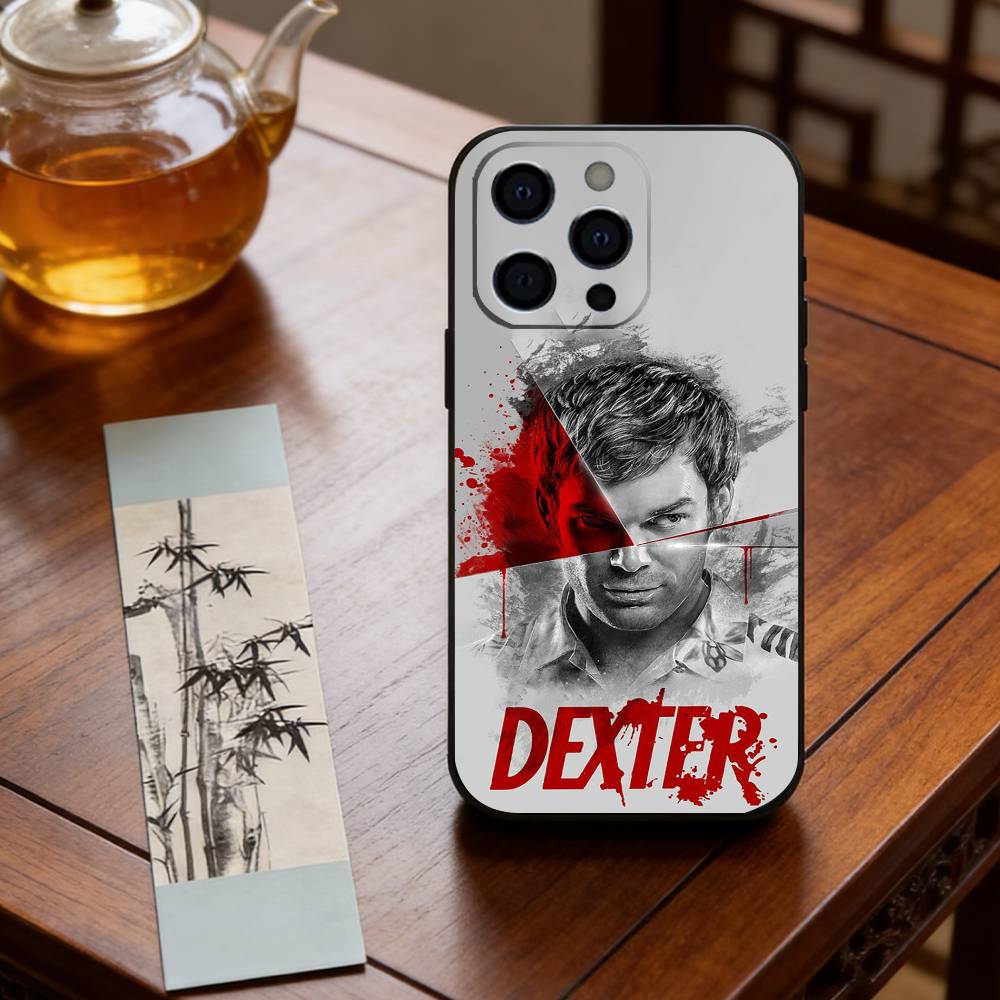 Dexter M-Morgan Phone Case Silicone Soft For IPhone 17 16 15 14 13 12 11 X XR Plus Pro Max Plus
