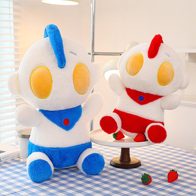 Adorable Cute Ultraman Plush Toy Soft Stuffed Doll For Kids Birthday Gift