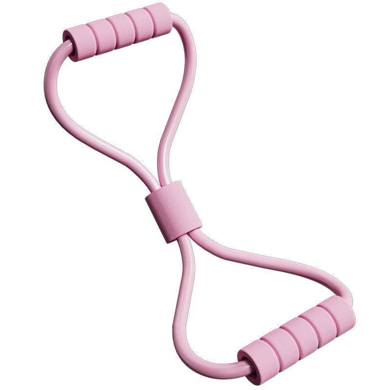 Resistance Band, Shoulder Opening, Back Beauty, Chest Expansion, Elastic Stretching Exercise Figure-eight Rope