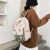 Korean Style Casual Shoulder Bag Multi Pockets Korean Style School Bag  Outdoor