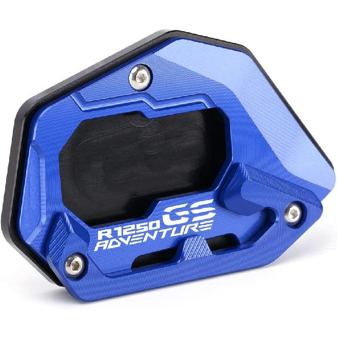 For BMW R1250GS Adventure 2018-2024 (Not For Lowered Vehicles) Motorcycle CNC Support Extension Plate Kickstand Side Stand Pad R 1250 Gs Adv R1250gsa