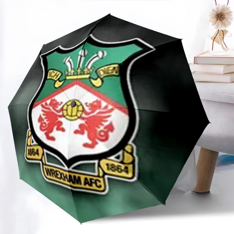 Rexham A.F.C. Heritage Emblem Folding umbrella Suitable for all seasons Umbrella Sun umbrella Sun umbrella printing