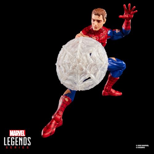 Hasbro Marvel Legends Series "Magic: The Gathering" Battle Damaged Spider-Man 15 cm Action Figure Toy + Limited Edition Foil Collectible Trading Card