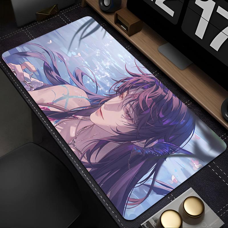 Mouse Pad PC Gaming Accessories Keyboard Pad Love And Deepspace Anime Desk Mouse Mat Laptop Cool Rafayel Mousepad For Girl Gift
