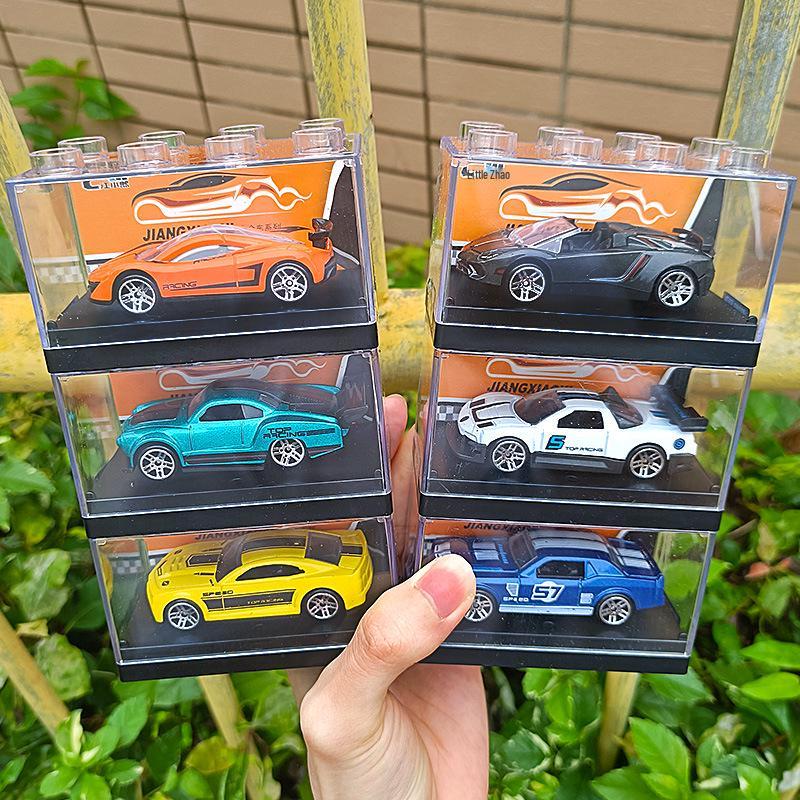Alloy Pull-Back Sports Car Toy - Racing Model for Kids