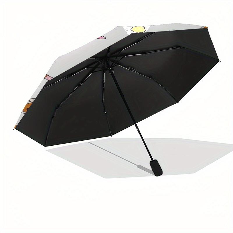 Rilakkuma,Cute Patterns Automatic Umbrella-Foldable, Durable 8-Bone Design, Compact and Stylish, Great for Camping, Halloween, Christmas, Mo