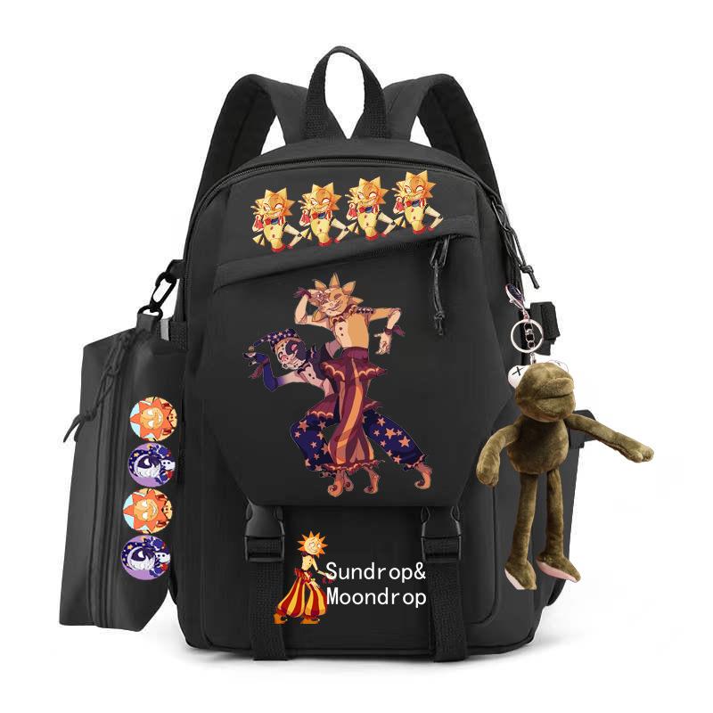 Cross-border new junior high school high-quality large-capacity casual backpack fashionable men's and