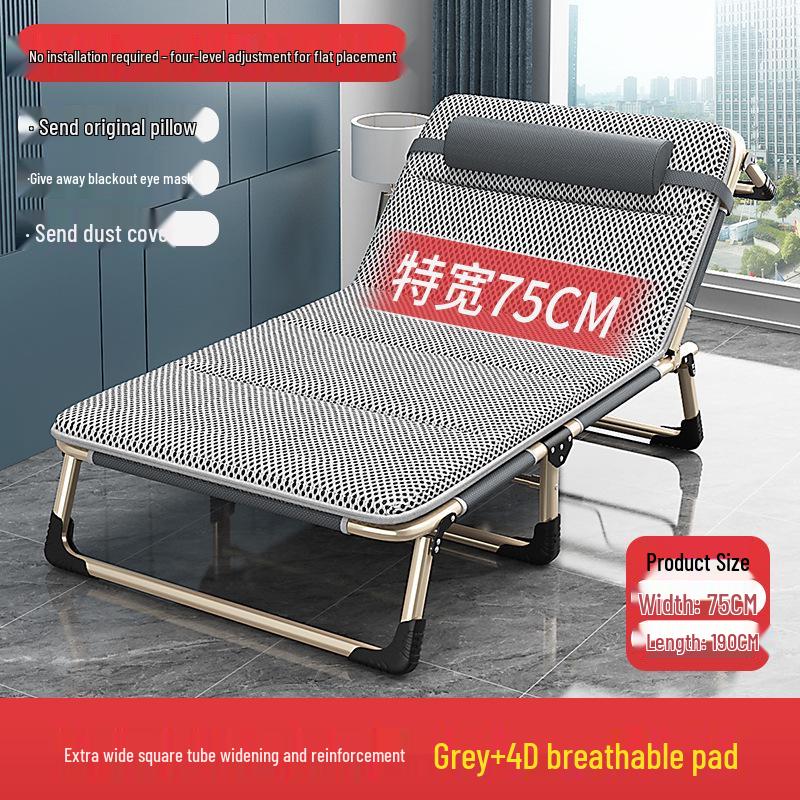 Collapsible Recliner Bed: Perfect for Home, Office Naps, Camping, and More.