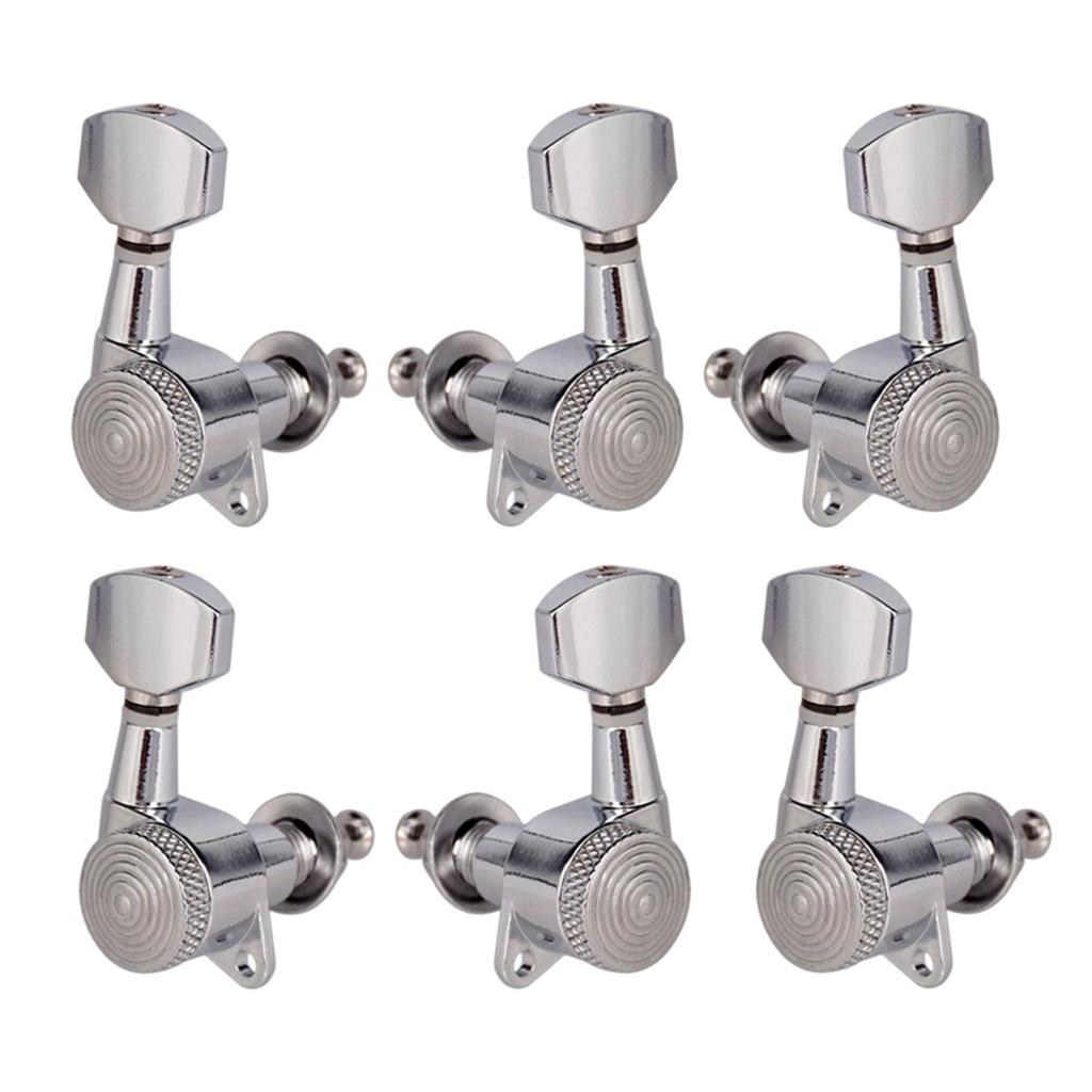 6 Pack Guitar String Peg Locking Tuners Tuning Sprockets Parts