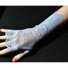 New Arrival Lace Half Finger Gloves Women's Thin Summer Silk Ice Short Sun Protection Driving Non Slip Elastic Fingerless Gloves Bridal Gloves