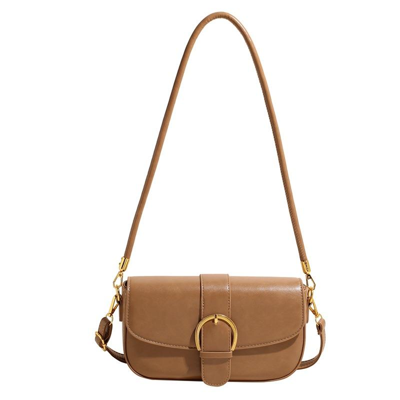 

Новый модный нишевый дизайн популярная универсальная сумка-малышка с пряжкой-пином через плечо кроссбоди женская сумка хаки