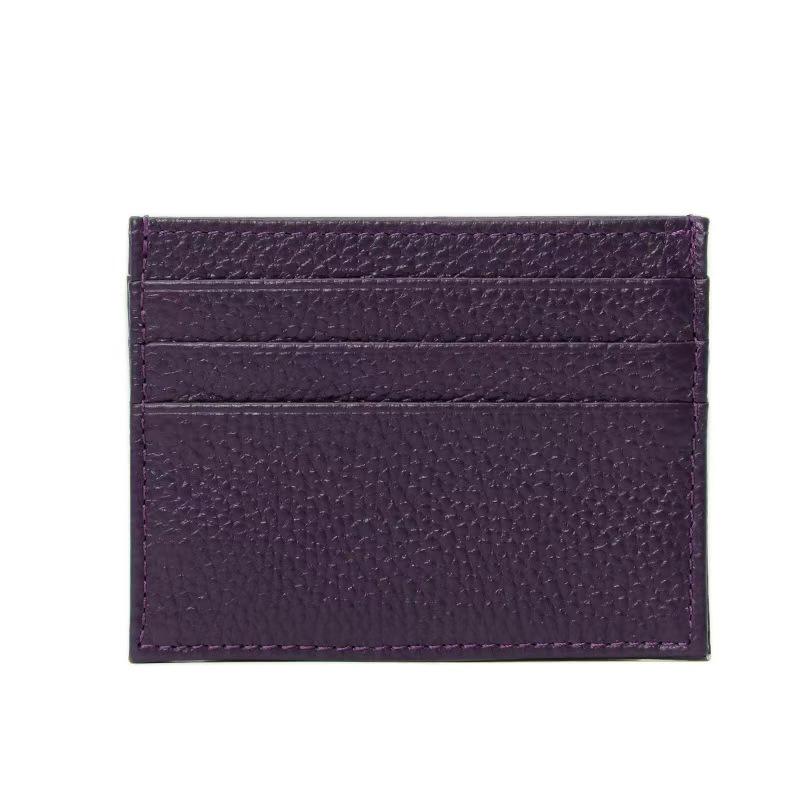 Genuine Leather Driver's License & Card Holder Wallet – Ultra-Thin Cowhide Coin & Credit Card Purse