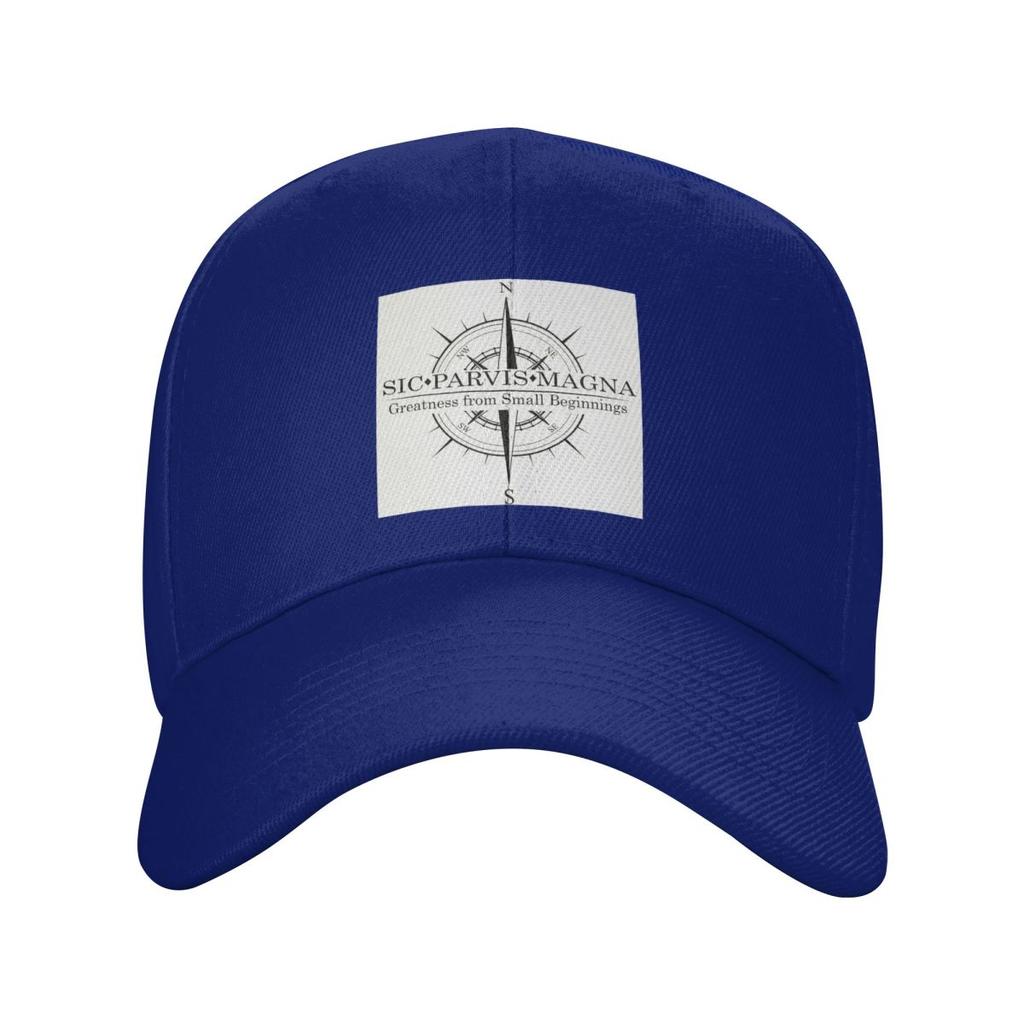 Sic Parvis Magna 4 Mit Kompass Kappe Mode Lässig Baseballkappen Verstellbarer Hut Hip Hop Sommer Unisex Baseballkappen