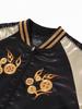 Huaxia Junpin Men's Dragon Ball Embroidered Baseball Jacket - Chinese Style Casual Outerwear A054