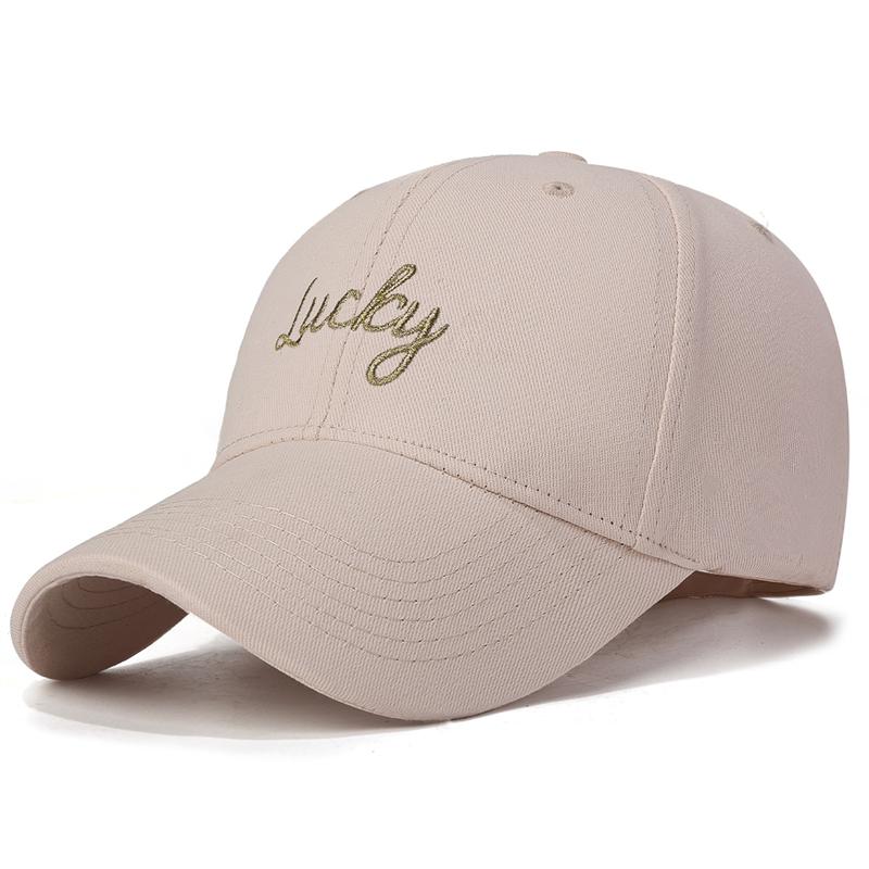 Vintage Cotton Letter Embroidered Baseball Cap