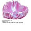 Yousheng Ruffle Love Heart Jewelry Tray, 3D Printed Earrings Necklace Ring Dish Tray, Decorative Keys Trinkets Holder Organizer Tray