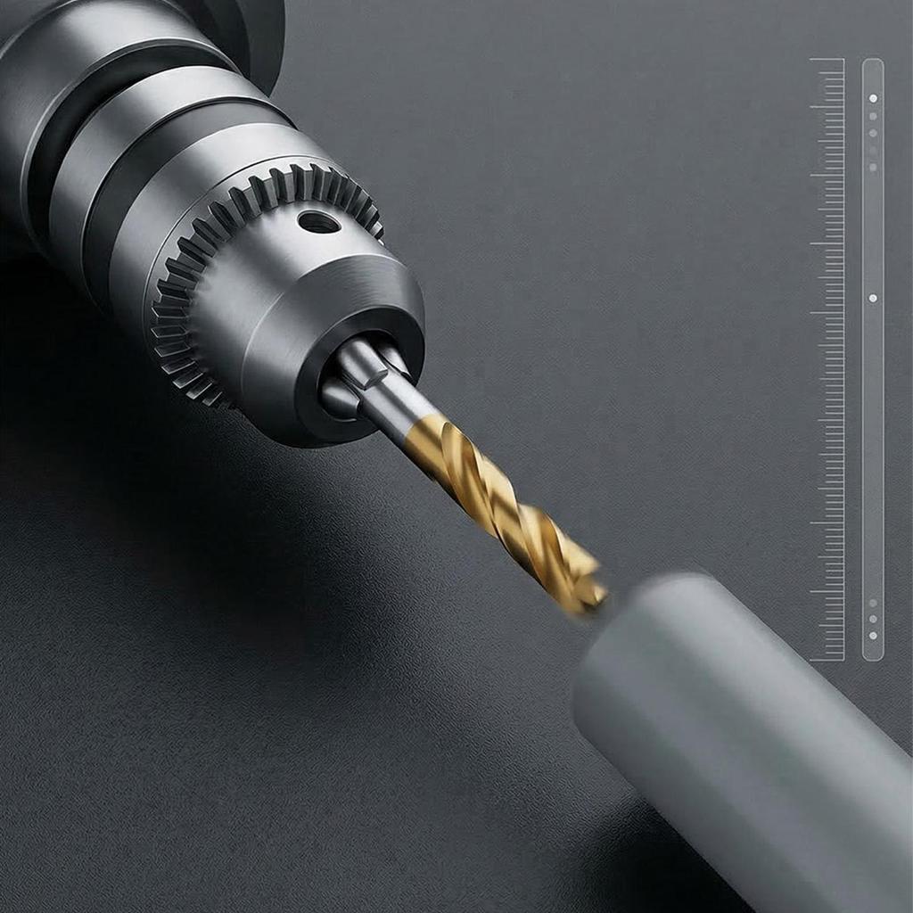 13pcs Twist Woodworking Drilling Tools Round Shank Twist Drill Bits 1.5-6.5mm Igh Speed Steel Full Grinding Hole Opening Tool