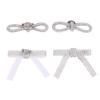 3/6Pcs  Shiny  Bow Brooch Collar Pin Clothing Accessories For Diy Garment Shoe Bag Jewelry Making Accessories