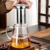 Transparent Glass Teapot Filterable 950ML High Borosilicate Glass Heat Resistant Tea Infuser Puer Flower Tea Home Offers Teaware