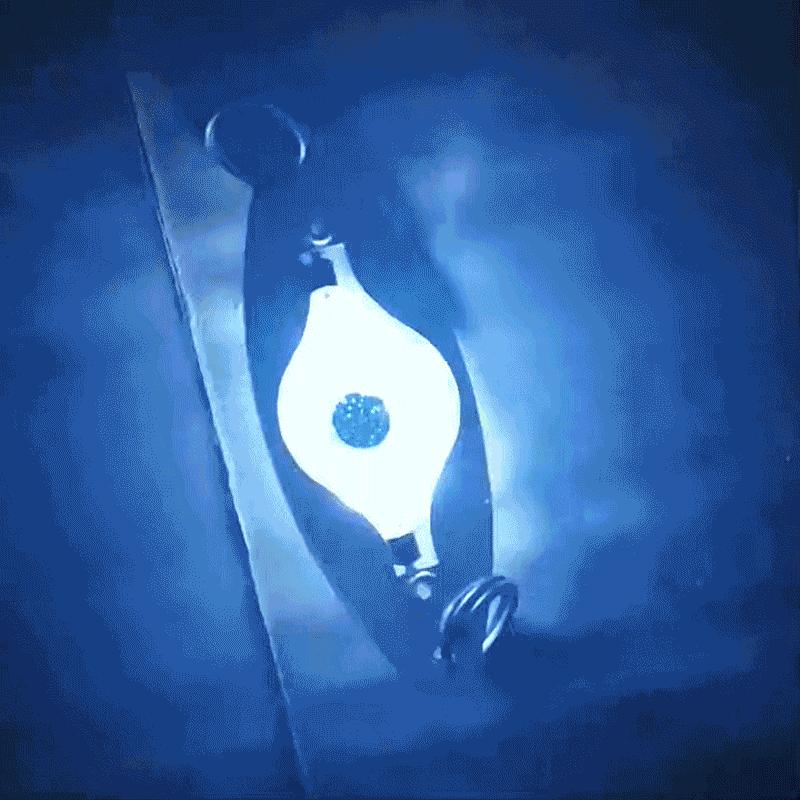 LED Fischlampe Mini Angelköder Licht LED Tiefsee Unterwasser Augenform Angeln Tintenfisch Angeln Köder