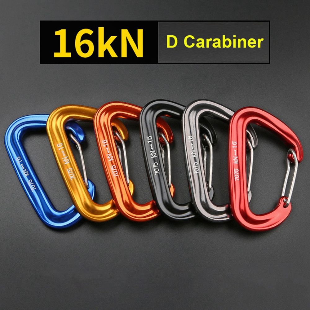 Outdoor Accessory Safety Lock Hook Climbing Equipment Mountaineering Buckle Climbing Carabiner