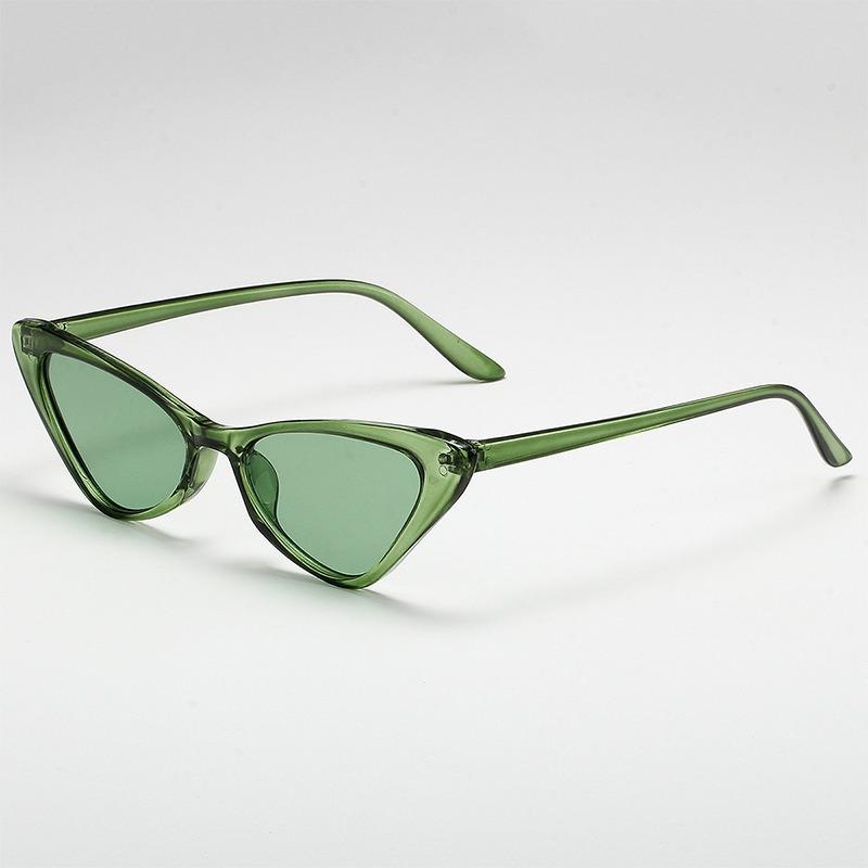 Trendy High-End Street Photography Uv-Proof Driving Sunglasses Small Frame Cat Eye Sunglasses