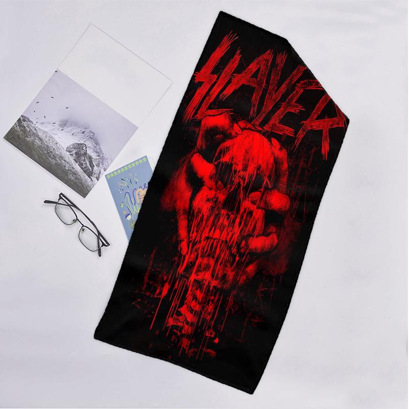 Slayer Blood Fashion Beach Towel: Ideal for Summer Adventures Soft, absorbent and quick drying suitable for swimming and bathing