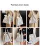 2025 New Autumn Plaid Canvas Tote - Casual High-Value Commuting Shoulder Bag