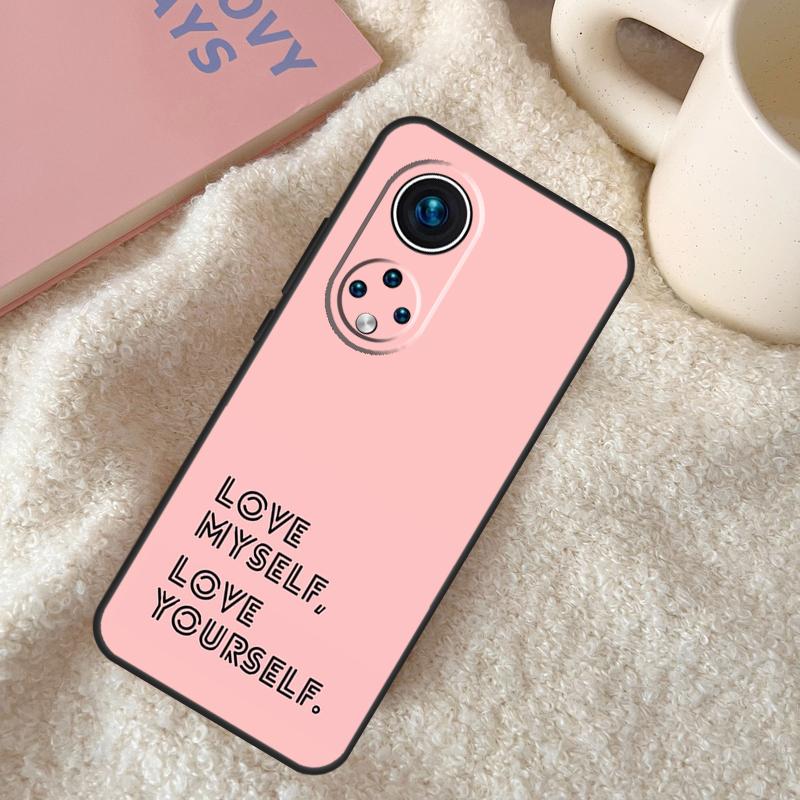 Love Yourself Case For Honor X9c X8a X8b X9b X9a X8 X9 50 70 90 Lite Honor 200 Lite Magic 5 6 7 Pro Coque