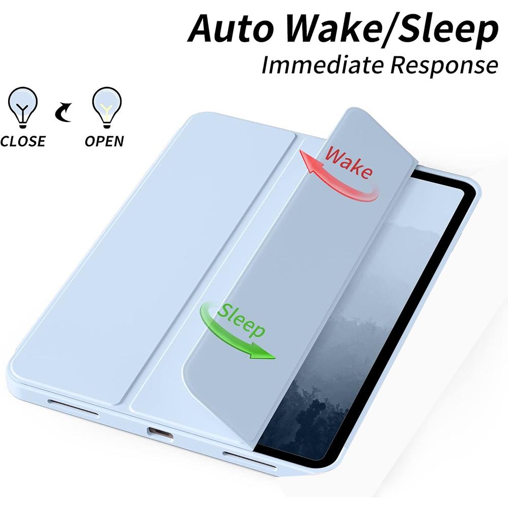 Unisex Liquid Silicone Tablet Case For Apple iPad Pro13 11 2025 8th M5 M4 M2 M1 Pro10.5 Support Auto Sleep/wake Anti-drop Cover