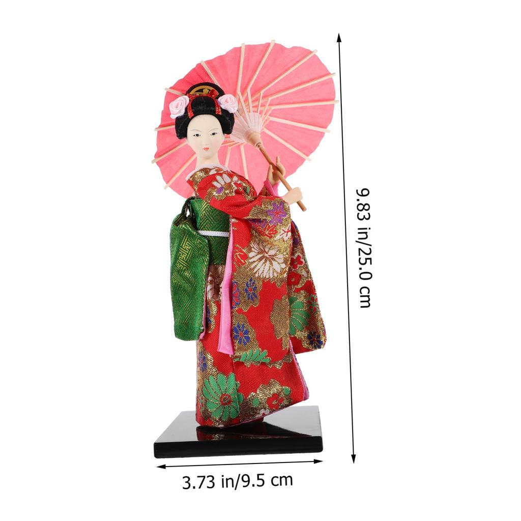 Alasum Japanese Dancing Maiko Geisha Doll Oriental Japanese Style Souvenir Doll, Model, Doll, Decorative, Geisha, Maiko,