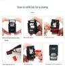 Zhuoda 4836 Adjustable 6-Digit Automatic Inking Number Stamp with 3.8mm Character Height